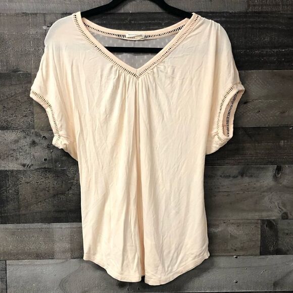 Meadow Rue size S light coral top - Picture 1 of 3